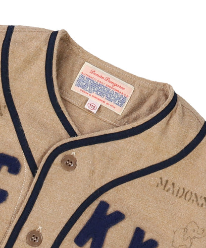 Top Flannel Baseball Shirt