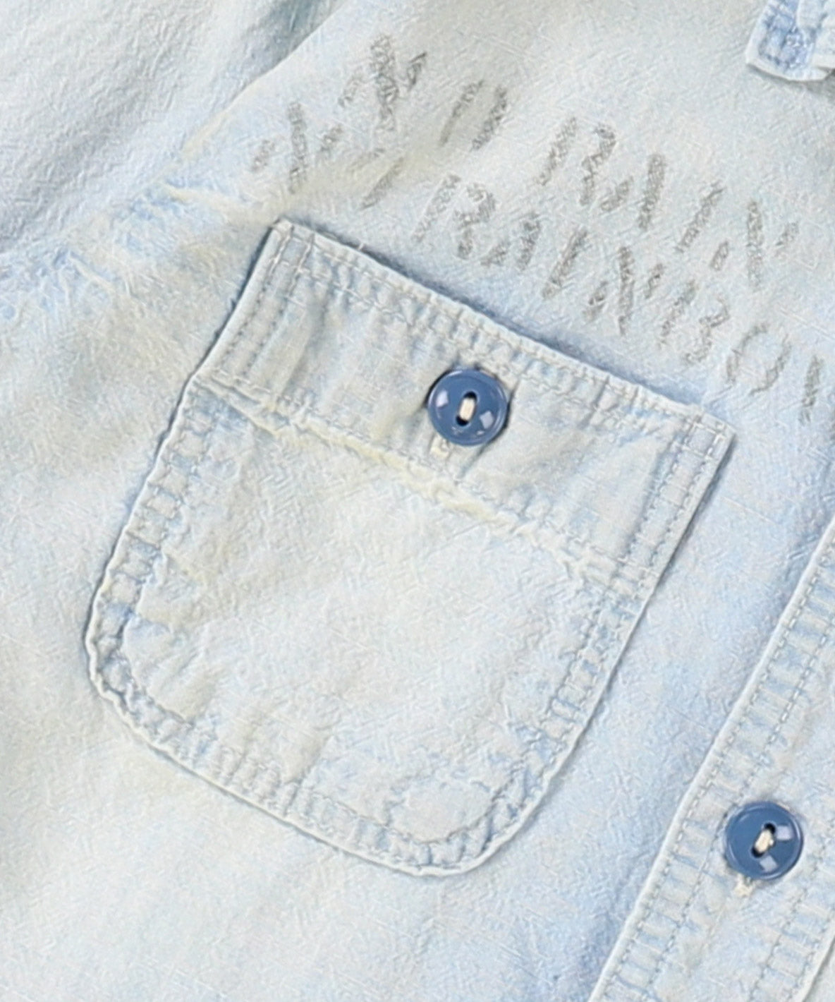 Uneven Dungaree Shirt