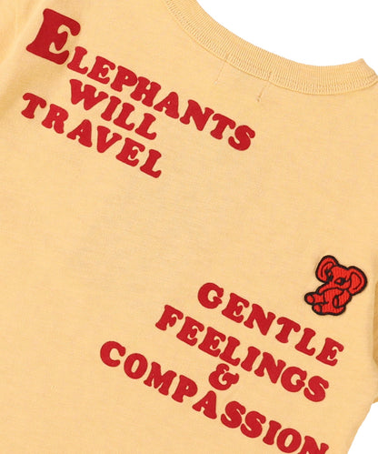 Cotton Jersey ELEPHANTS TEE