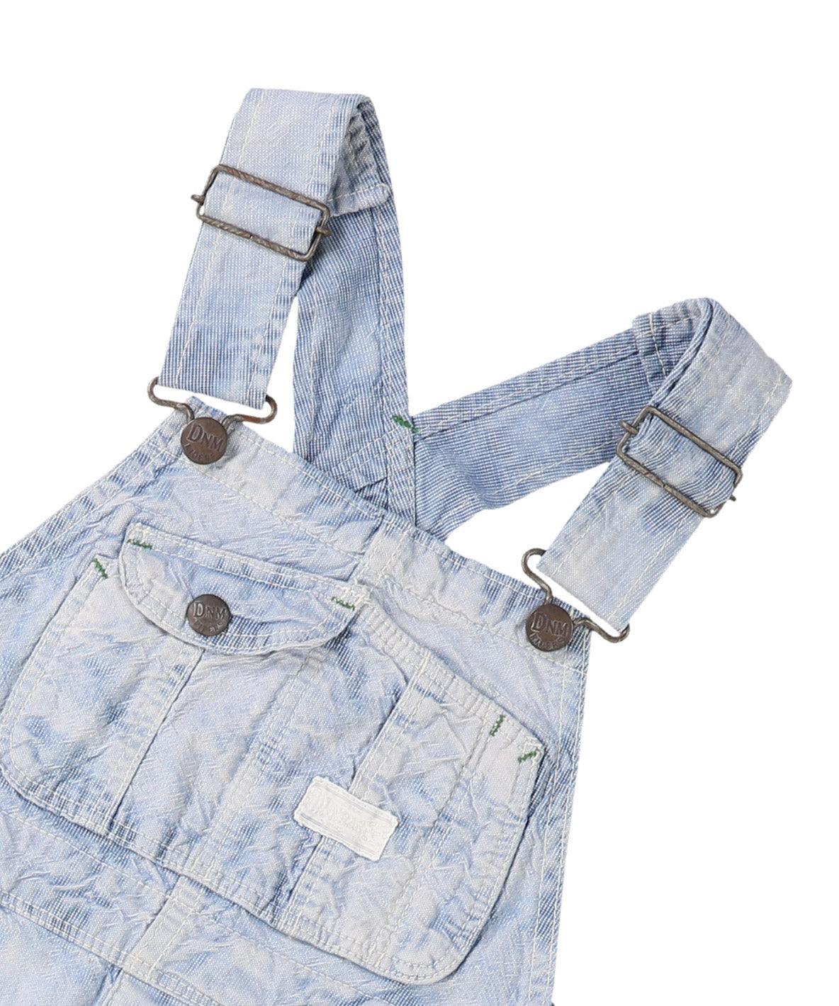 Pin Plaid Overalls