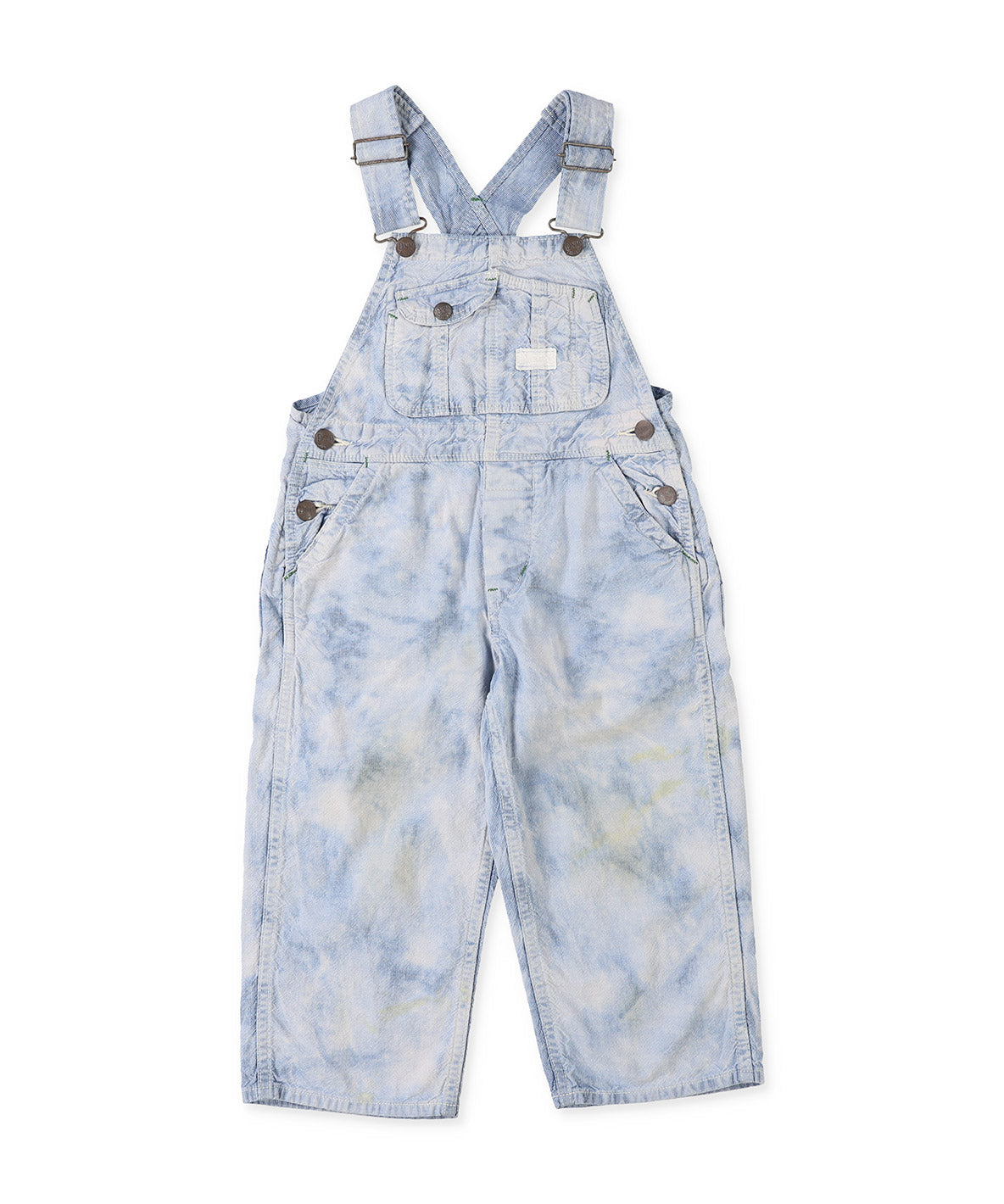 Pin Plaid Overalls