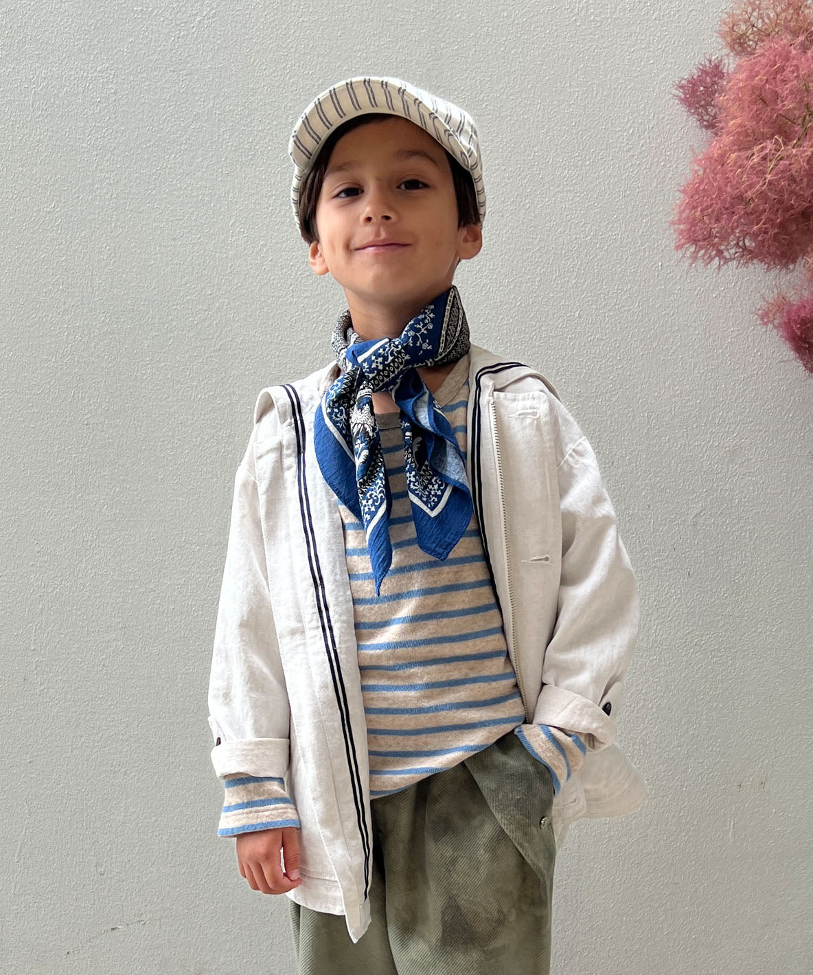 Denim-look Marine Blouson