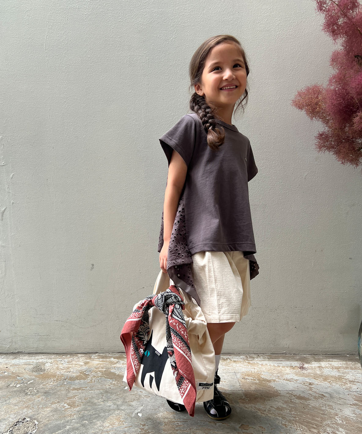 Smooth Cutwork Lace Tee