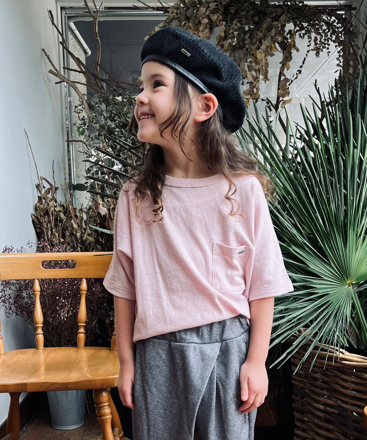 Recycled Cotton Jersey Pocket T-shirt