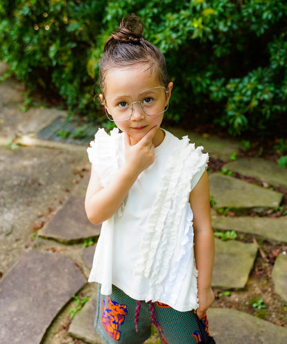 Vintage Frilly Sleeveless Tee